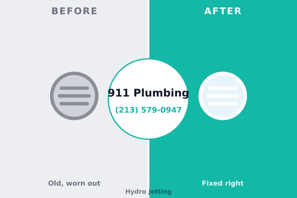 Before and after: plumbing company Sumiton, AL